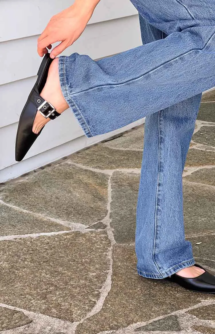 Billini Halsy Black Mules