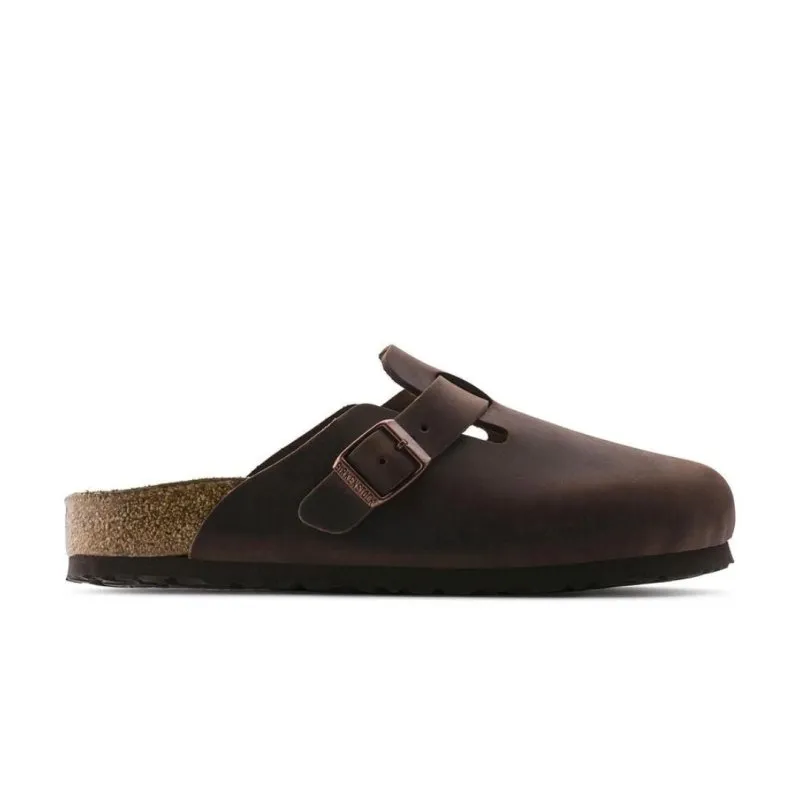 Birkenstock Boston Soft Footbed - Habana Oiled Leather