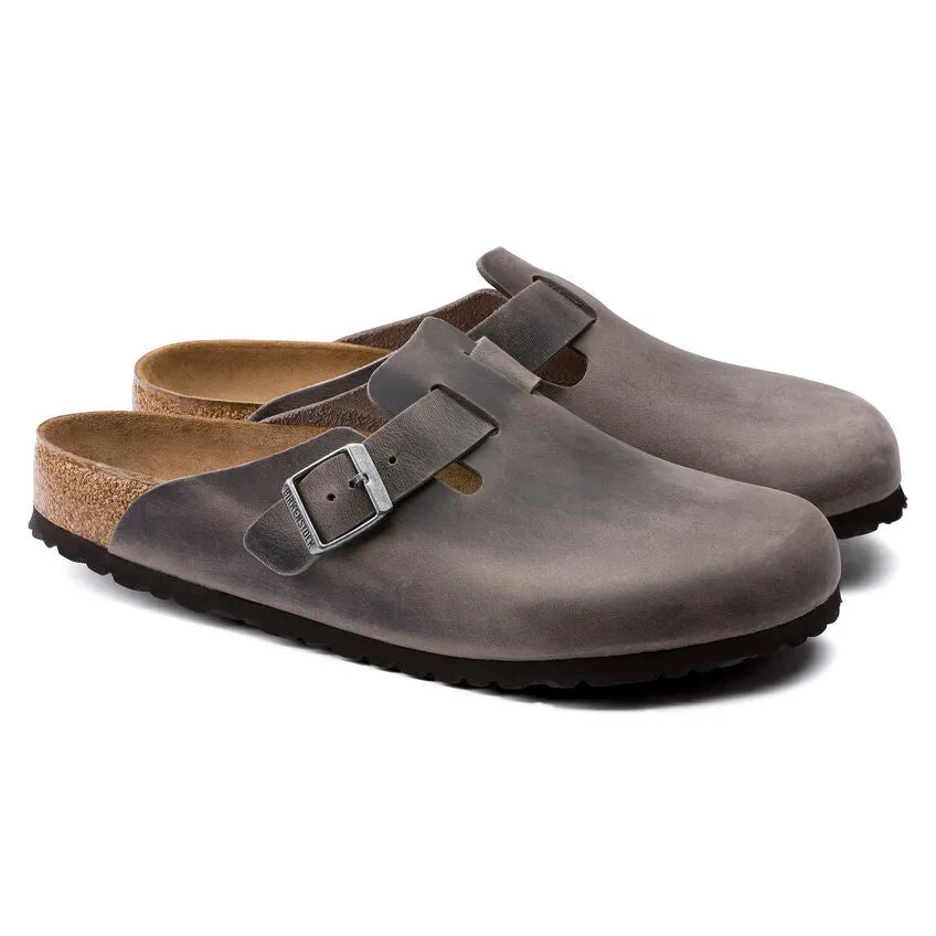 Birkenstock Boston Soft Footbed Oiled Leather