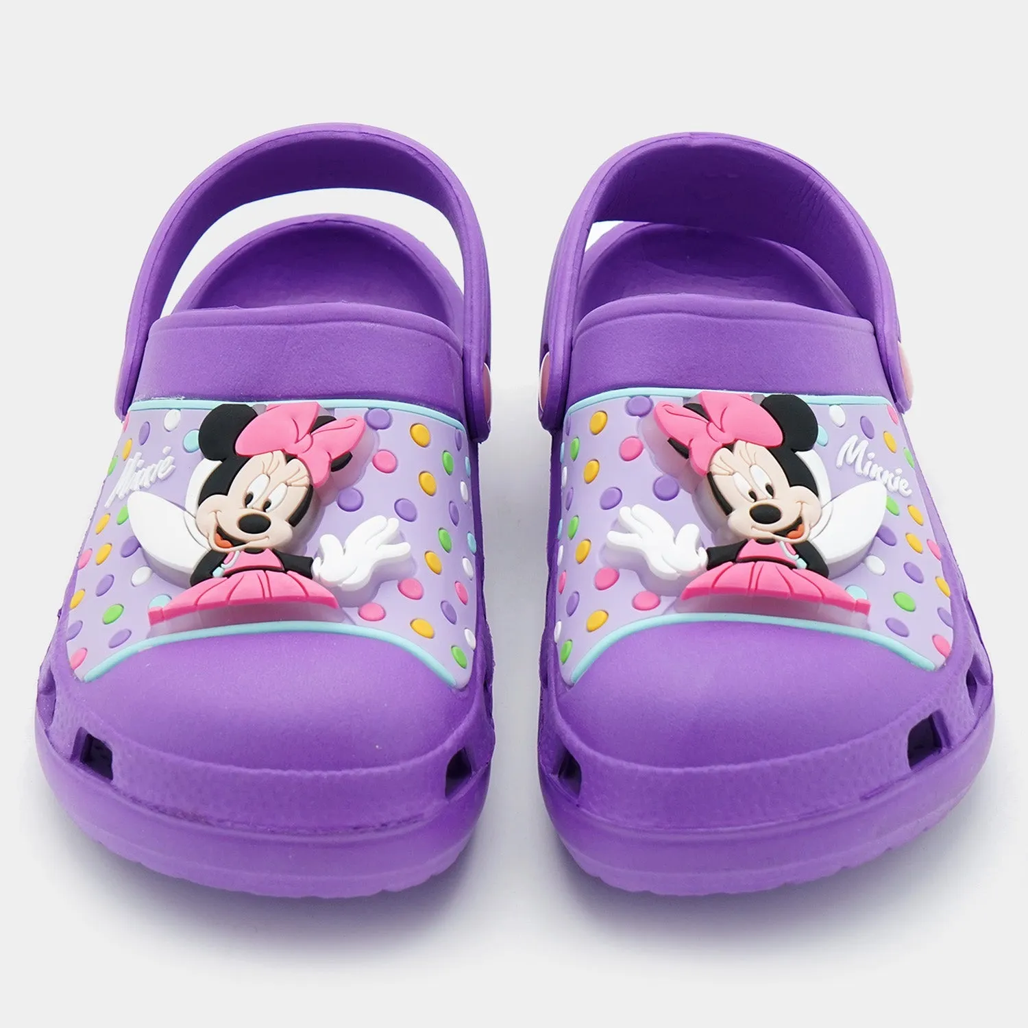 CHARACTER GIRLS LIGHTNING Clogs NON-SLIP SLIPPER-Purple