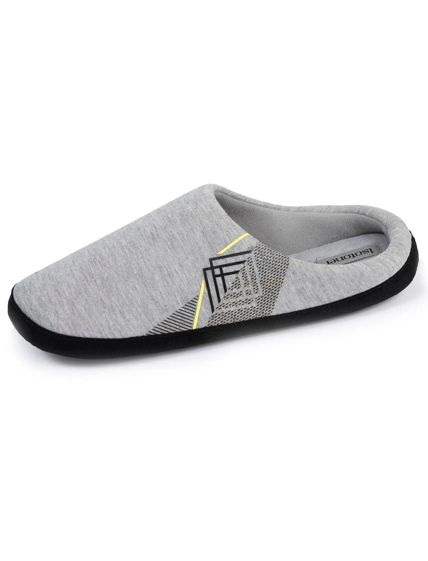 Chaussons mules Homme jersey Gris foncé