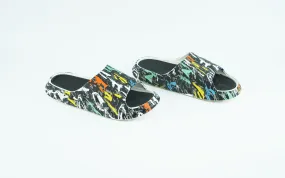 Colorful summer EVA slides for men