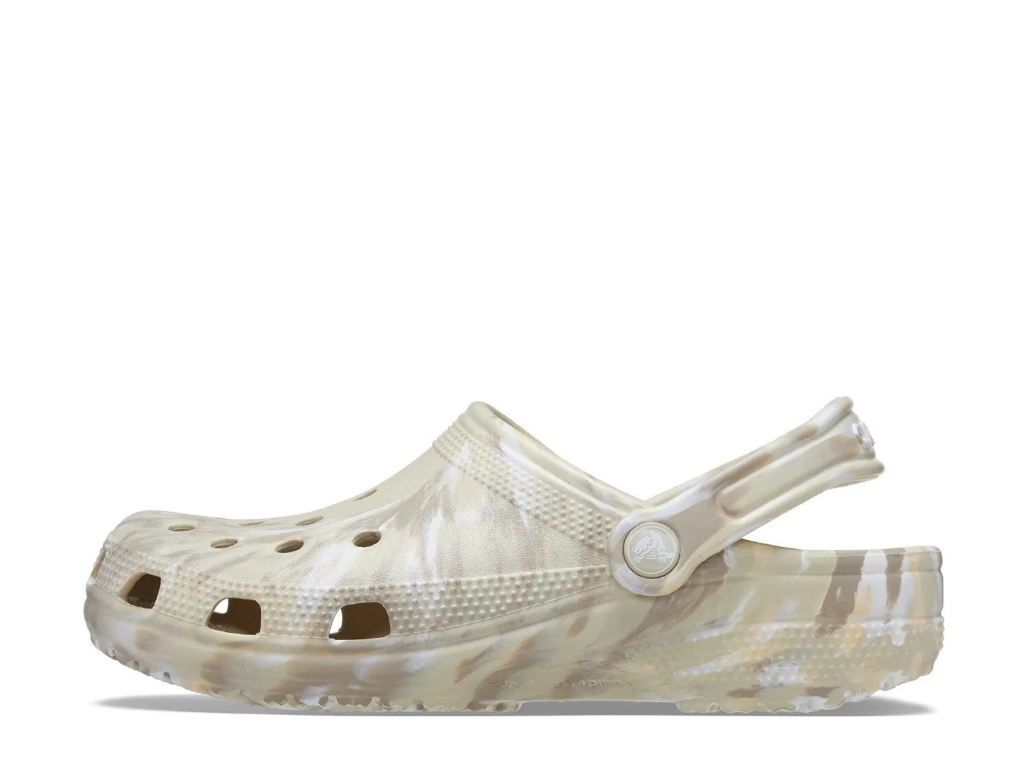 Crocs Marbled clogs, ivory/multicolor