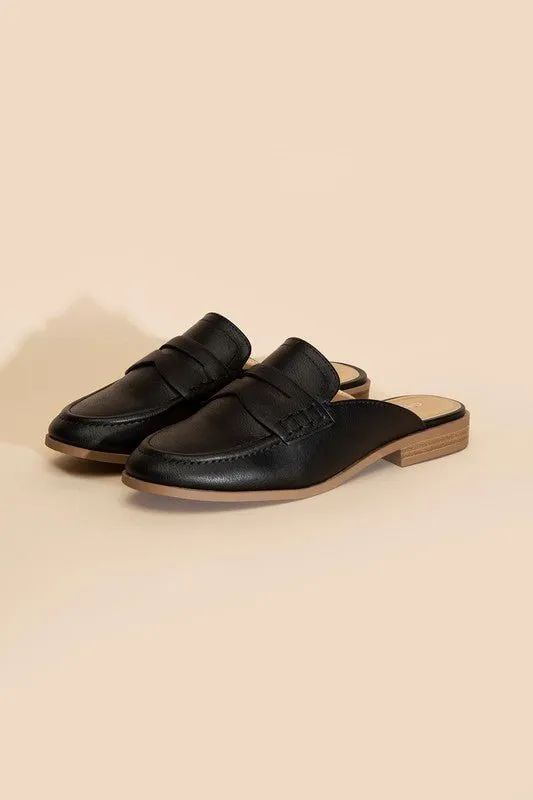 Flat Loafer Mule