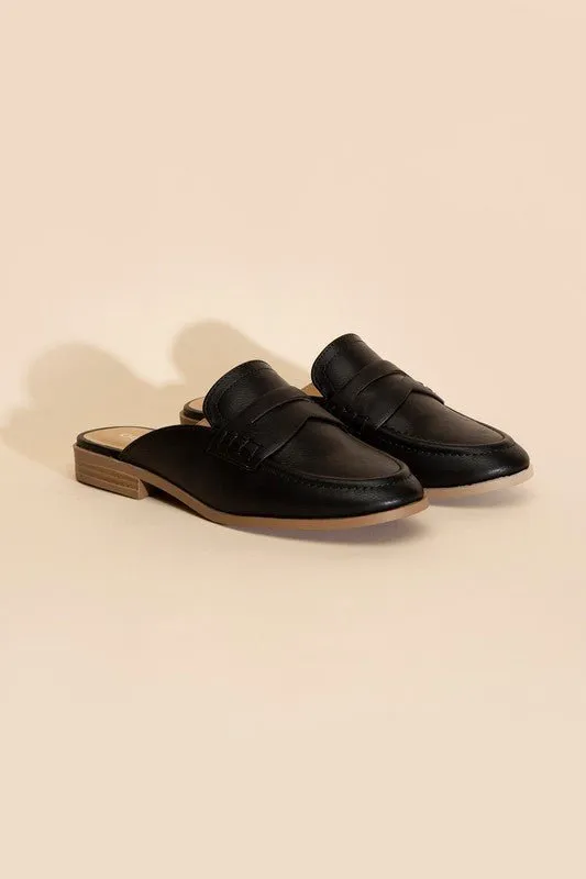 Flat Loafer Mule