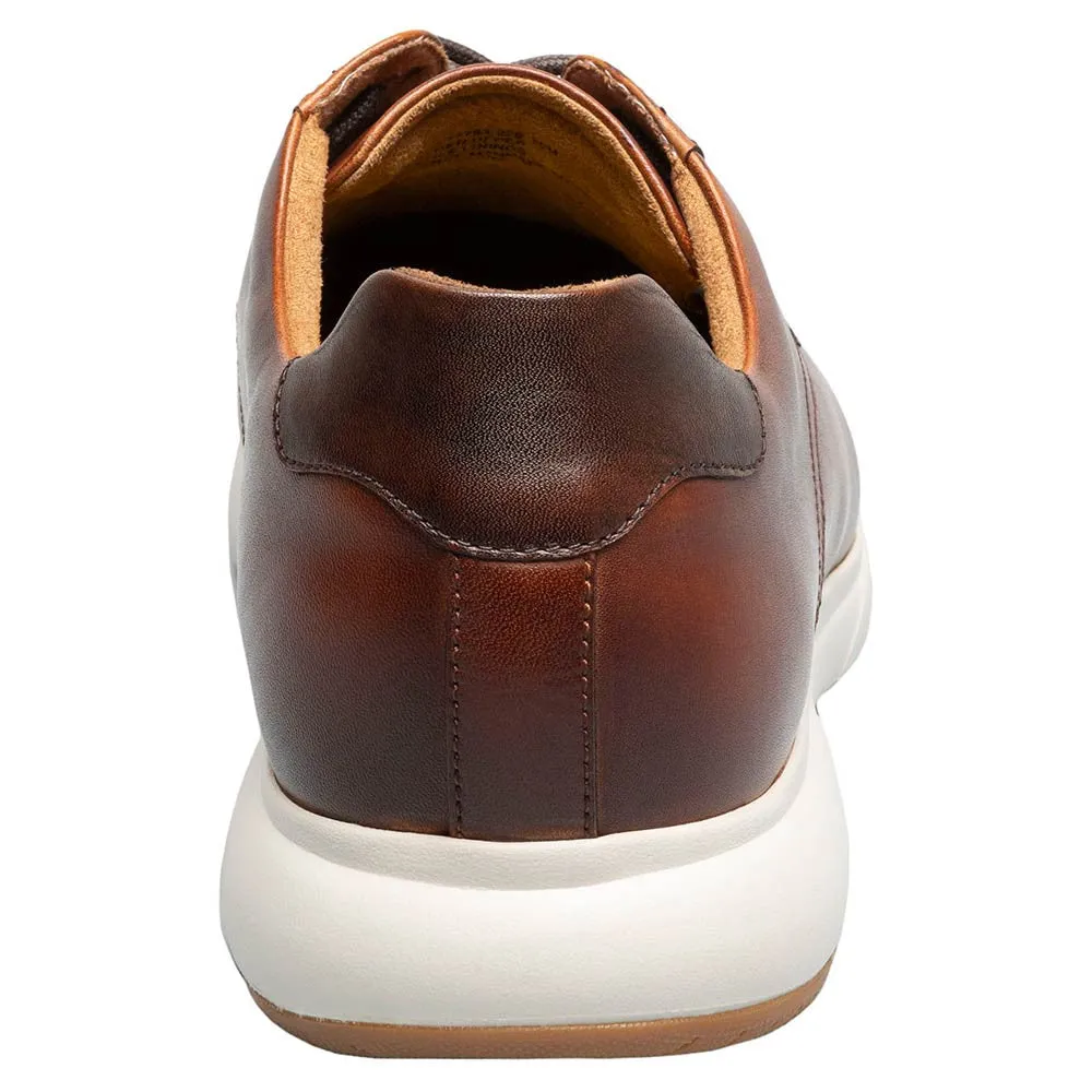 Florsheim Dash Plain Toe Oxford Cognac Multi Comfortech Footbed