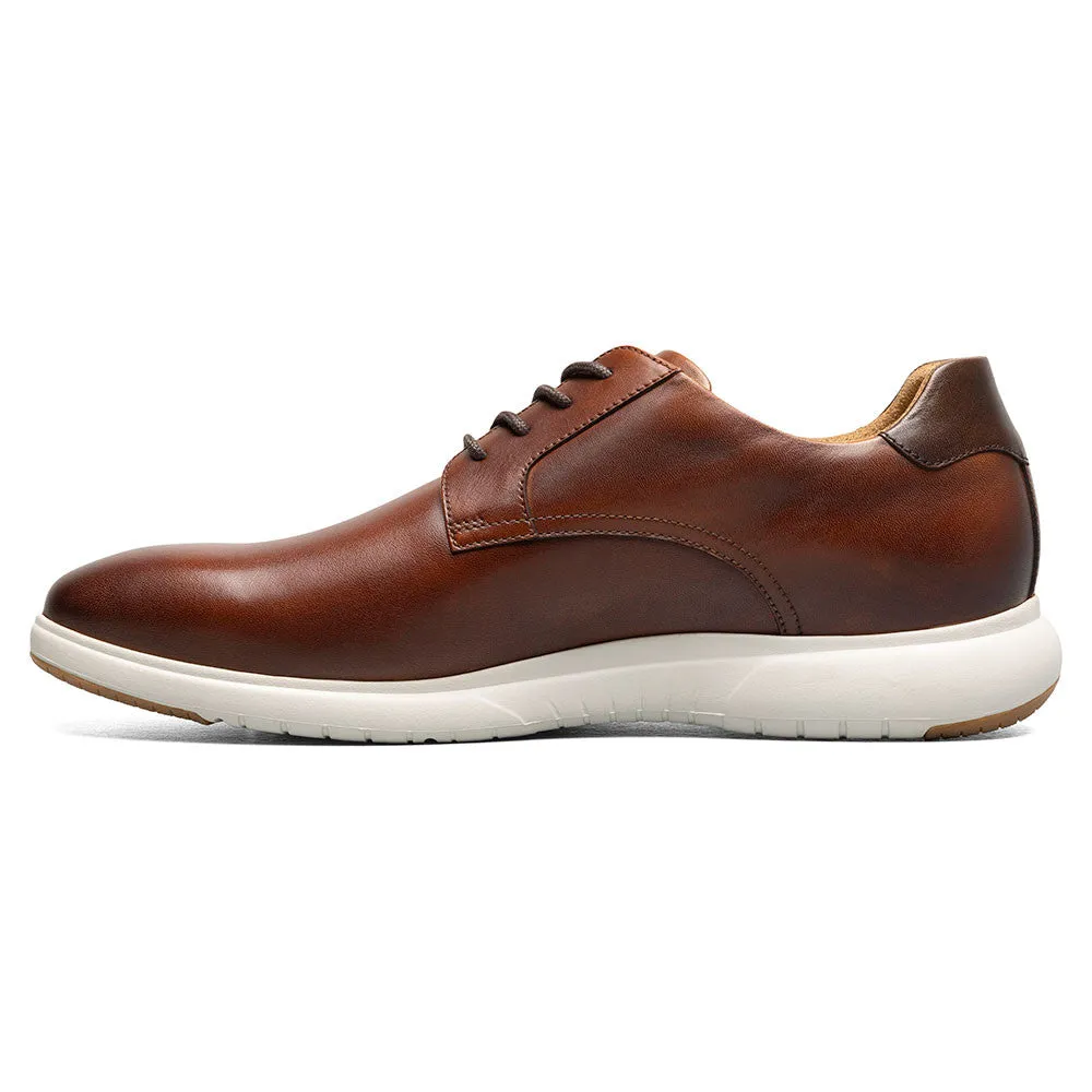 Florsheim Dash Plain Toe Oxford Cognac Multi Comfortech Footbed