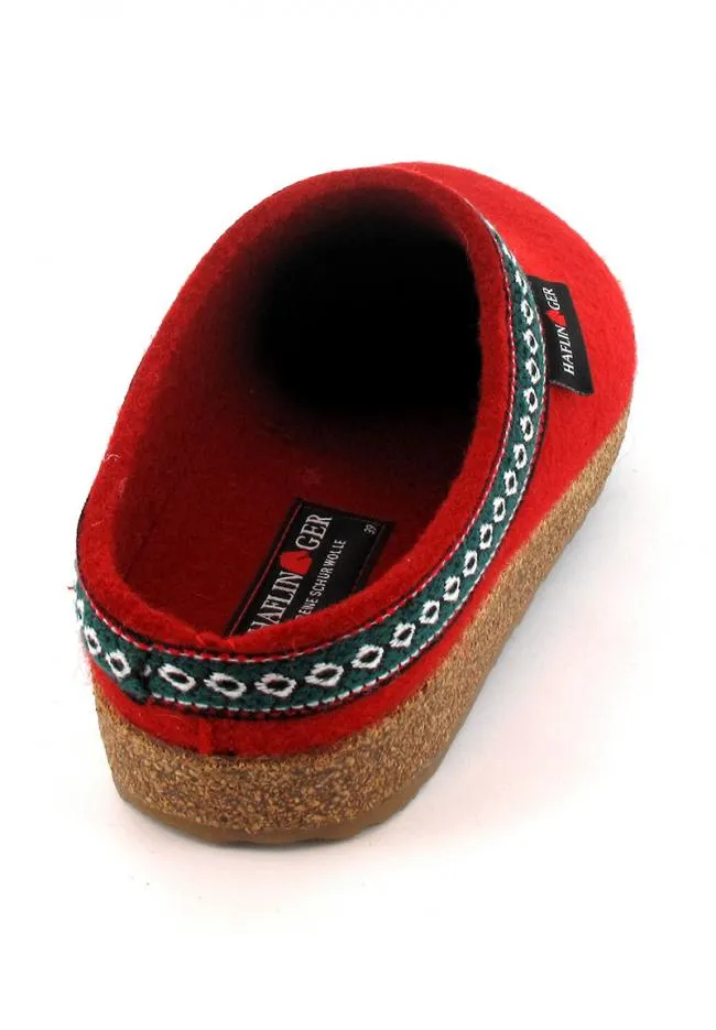 HAFLINGER Wool Felt Clogs GZ Classic