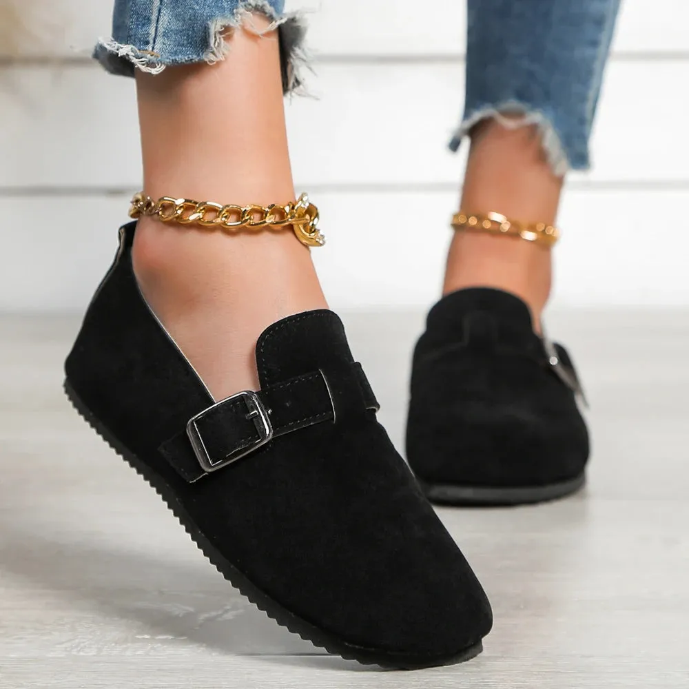 Harriet - Comfortable Suede Clogs for Women