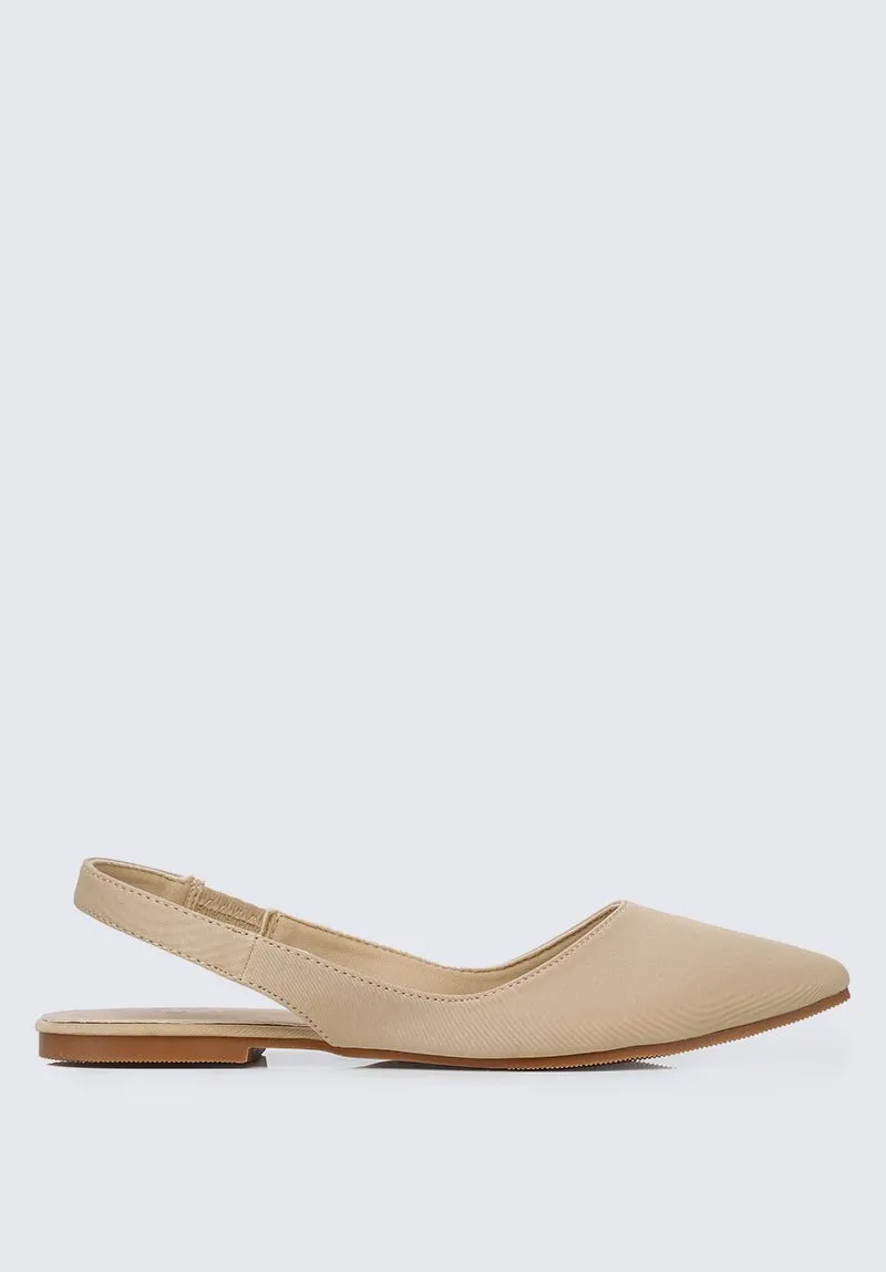 Kate Comfy Ballerina In Nude