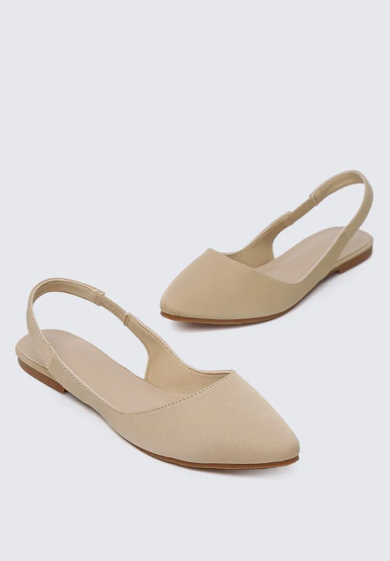 Kate Comfy Ballerina In Nude