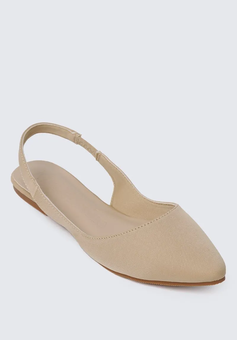 Kate Comfy Ballerina In Nude