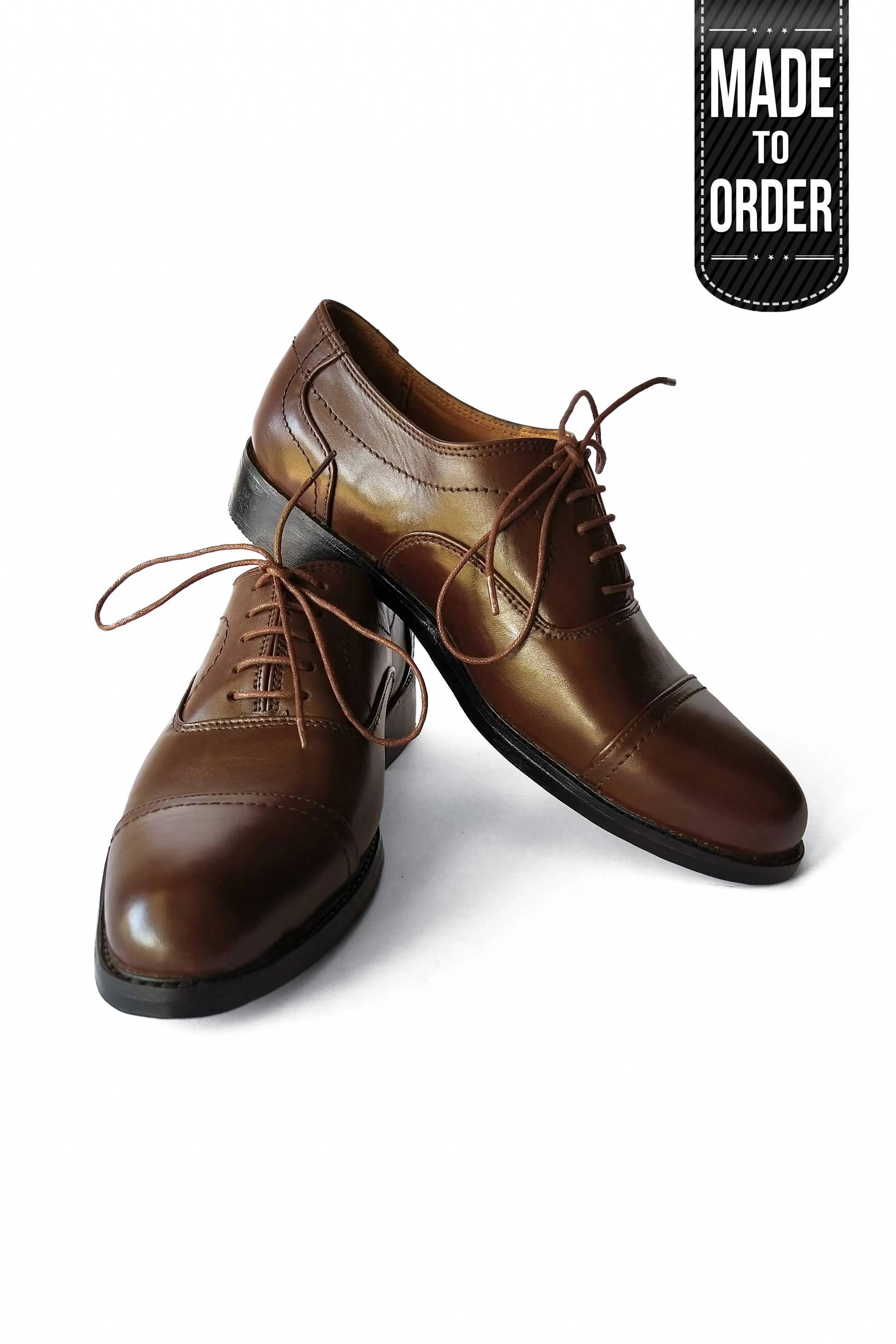 Kordovan's Premium Oxford Leather Shoes // Brown