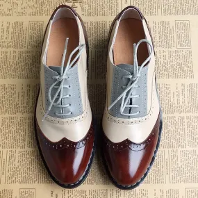 Men's Casual Genuine Leather Oxfords