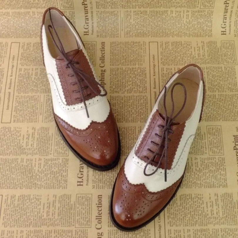 Men's Casual Genuine Leather Oxfords