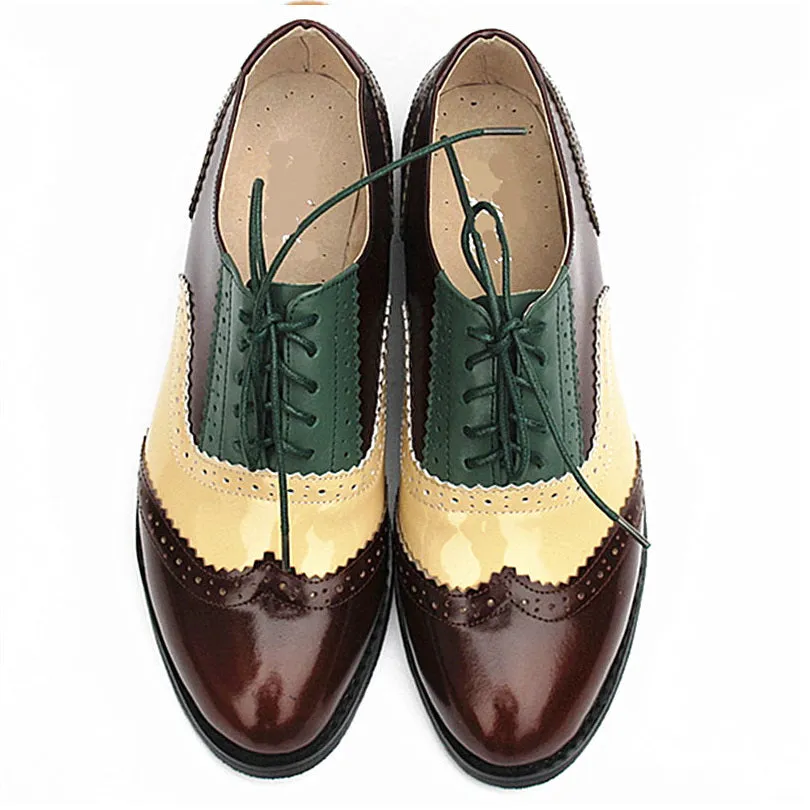 Men's Casual Genuine Leather Oxfords