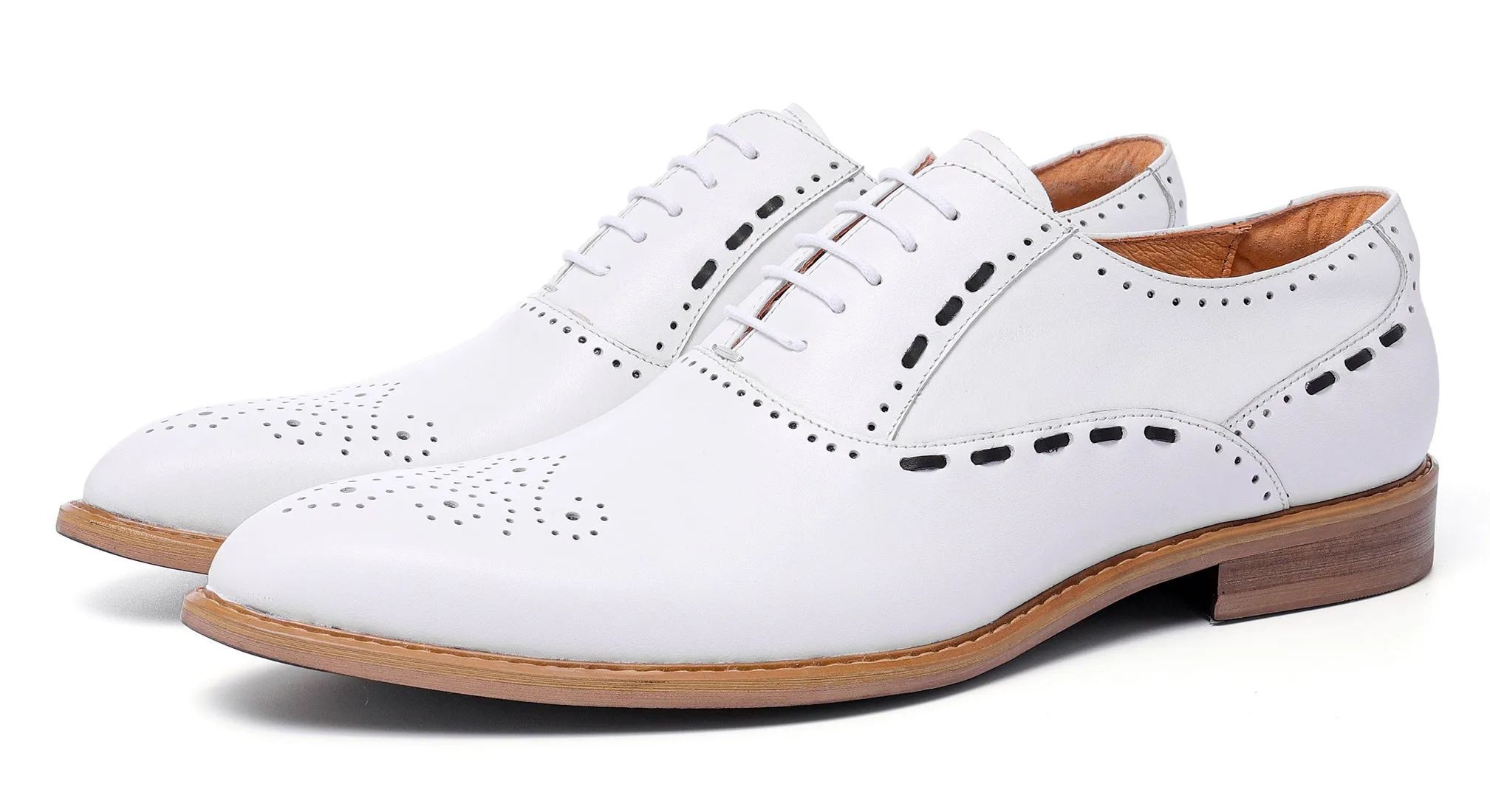 Men's Formal Leather Brogue Oxfords