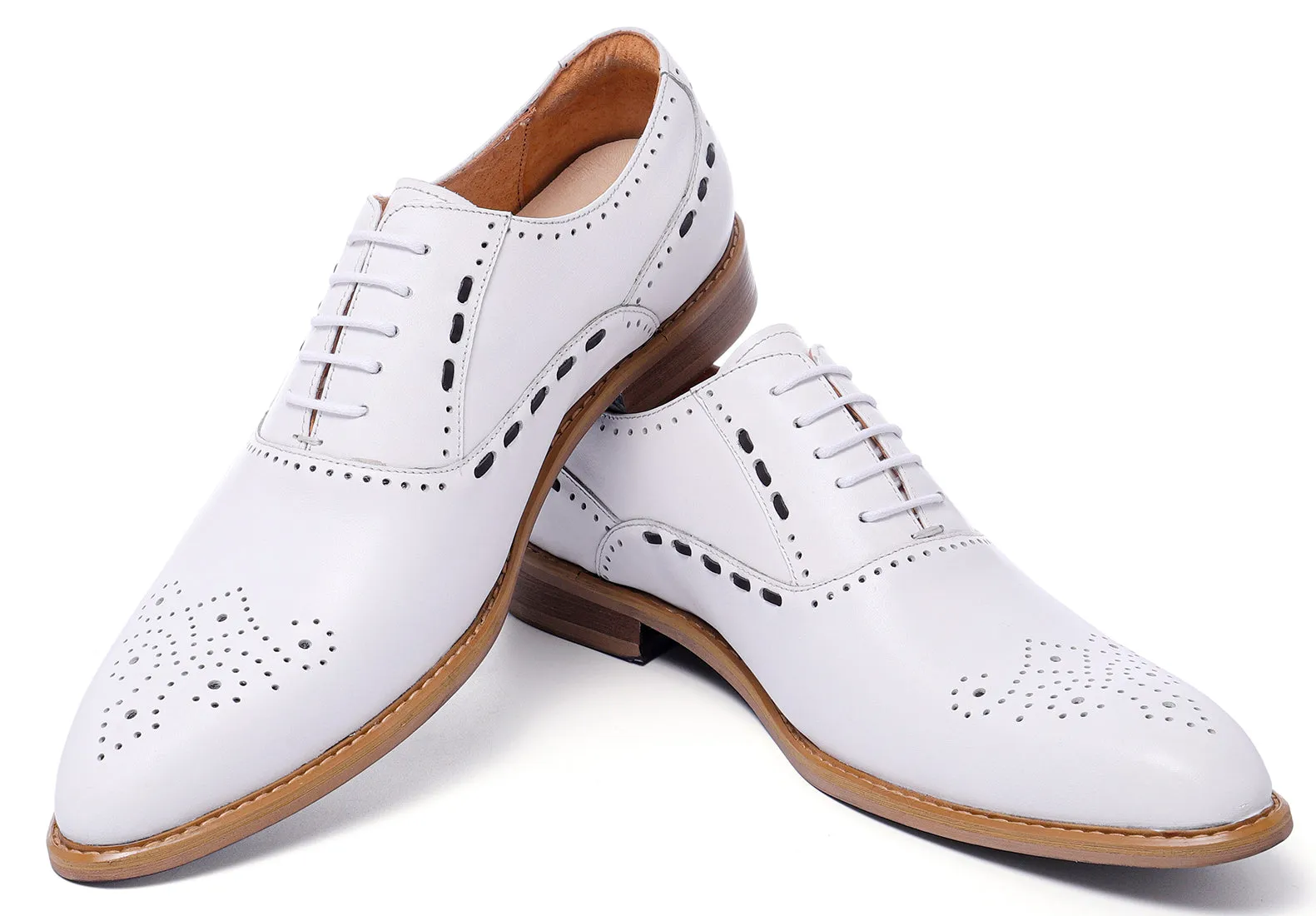 Men's Formal Leather Brogue Oxfords