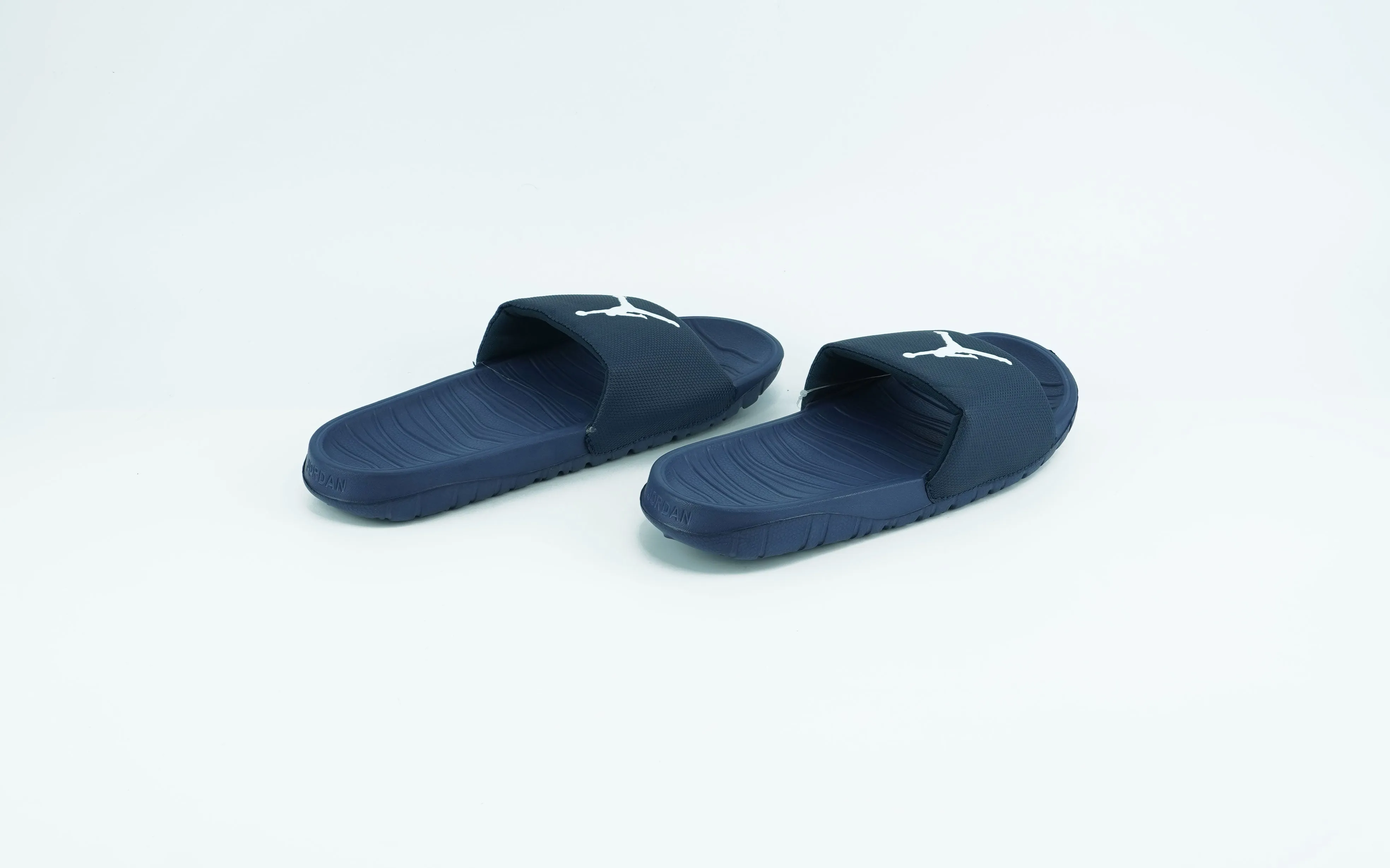 Navy Blue Jordan slides for men