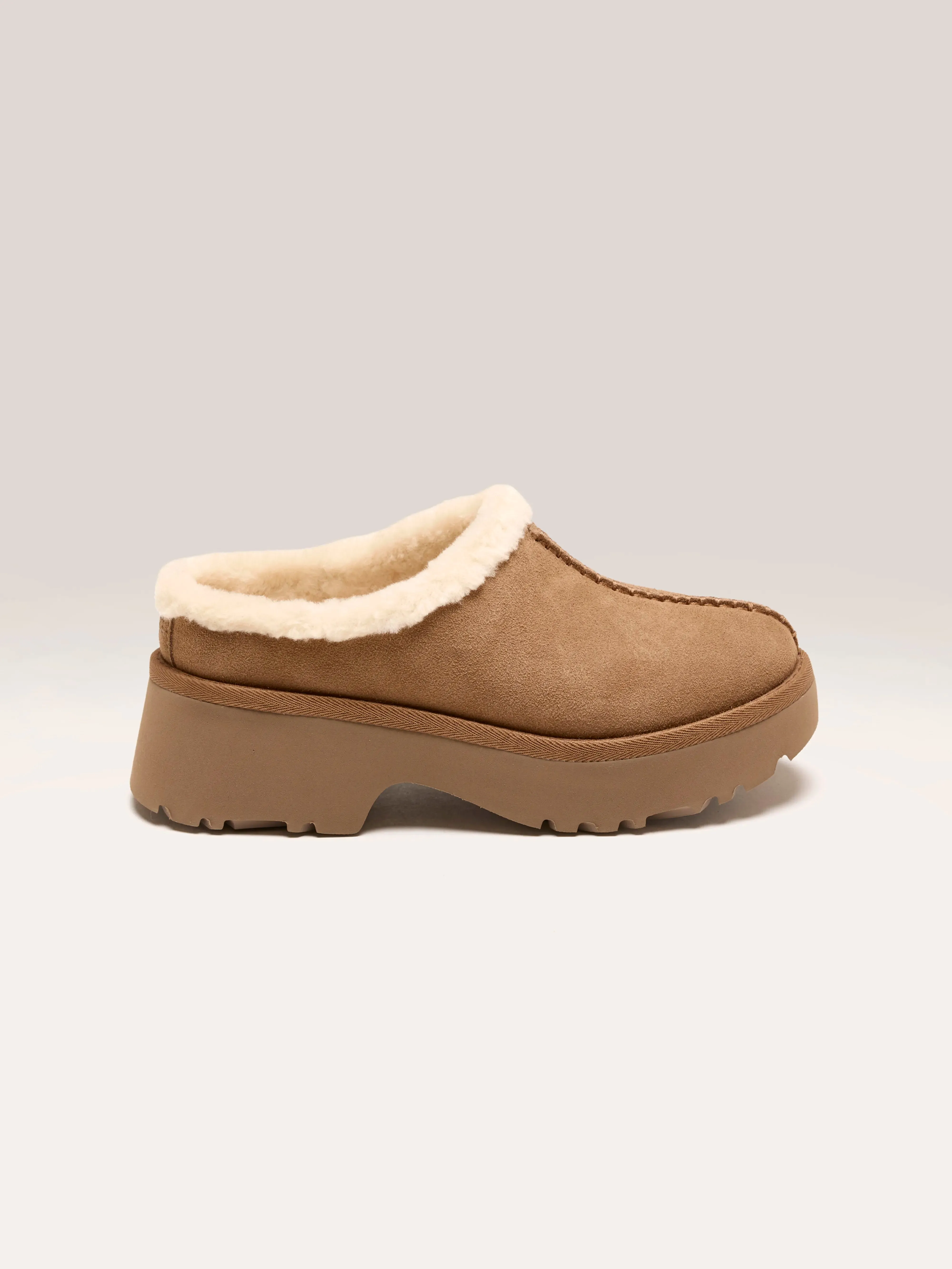 New Heights Cozy Clogs For Women (242 / W / CHESTNUT)