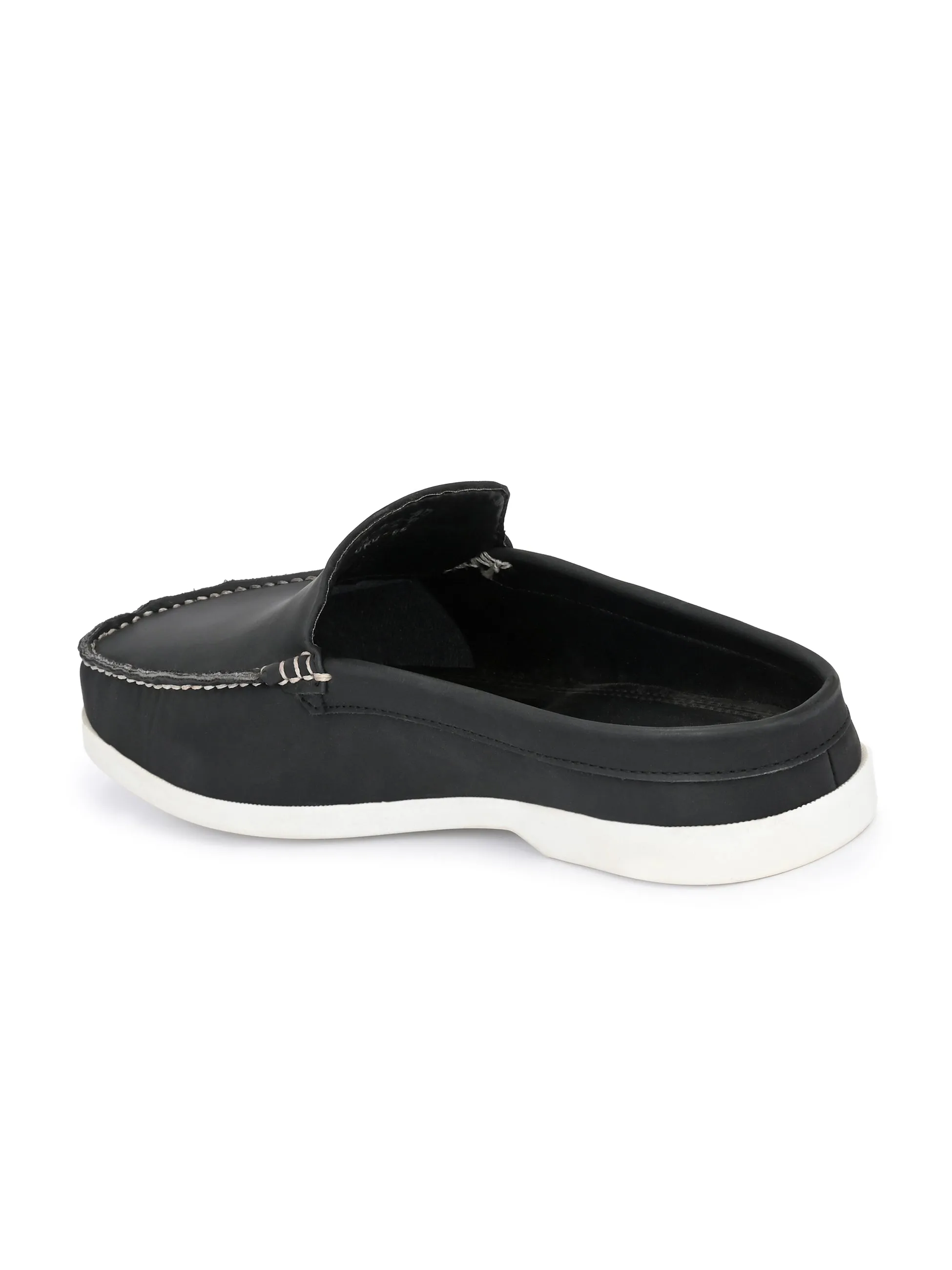 Nomad Black Casual Mules