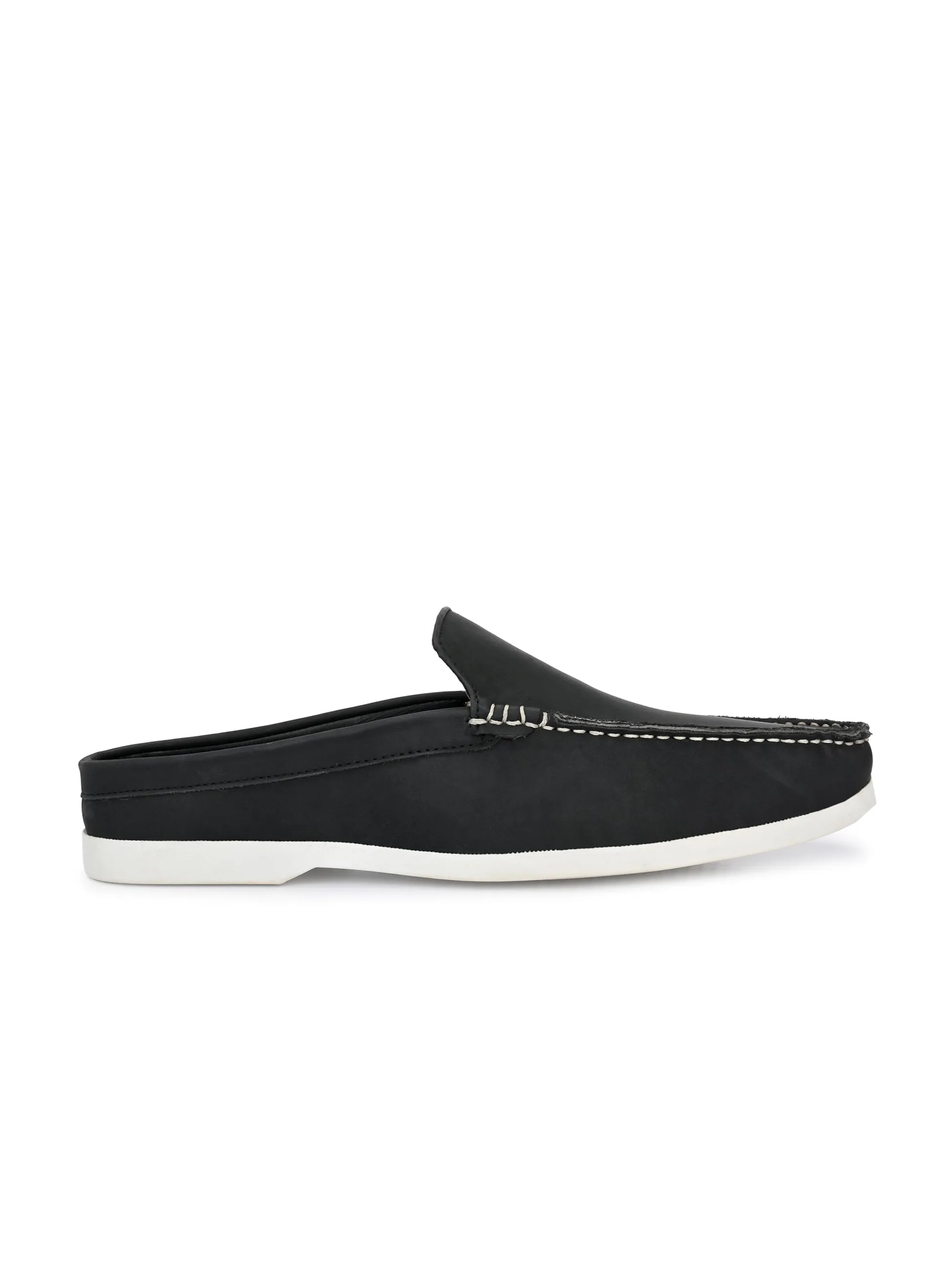 Nomad Black Casual Mules