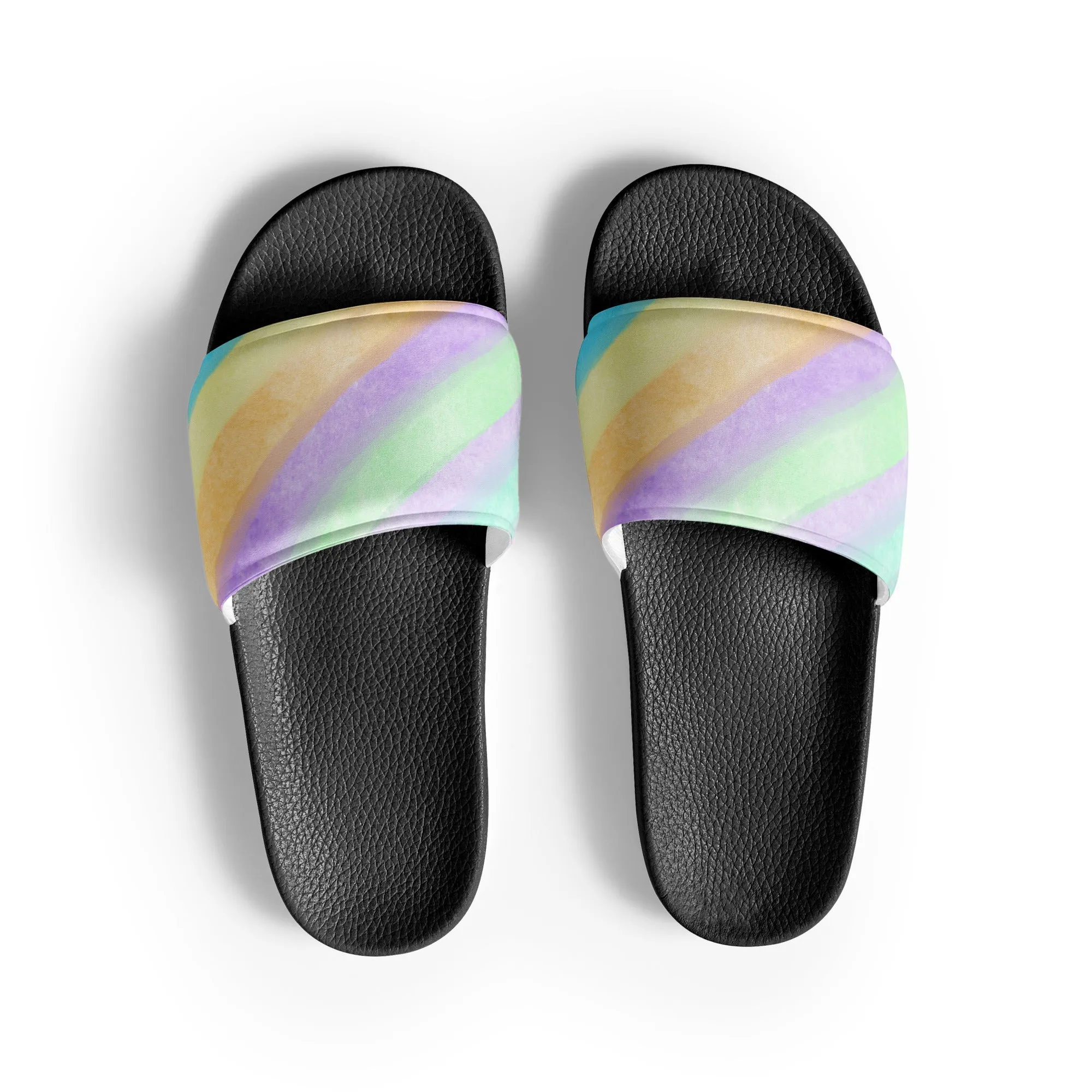 Pastel Pallets Women's slides