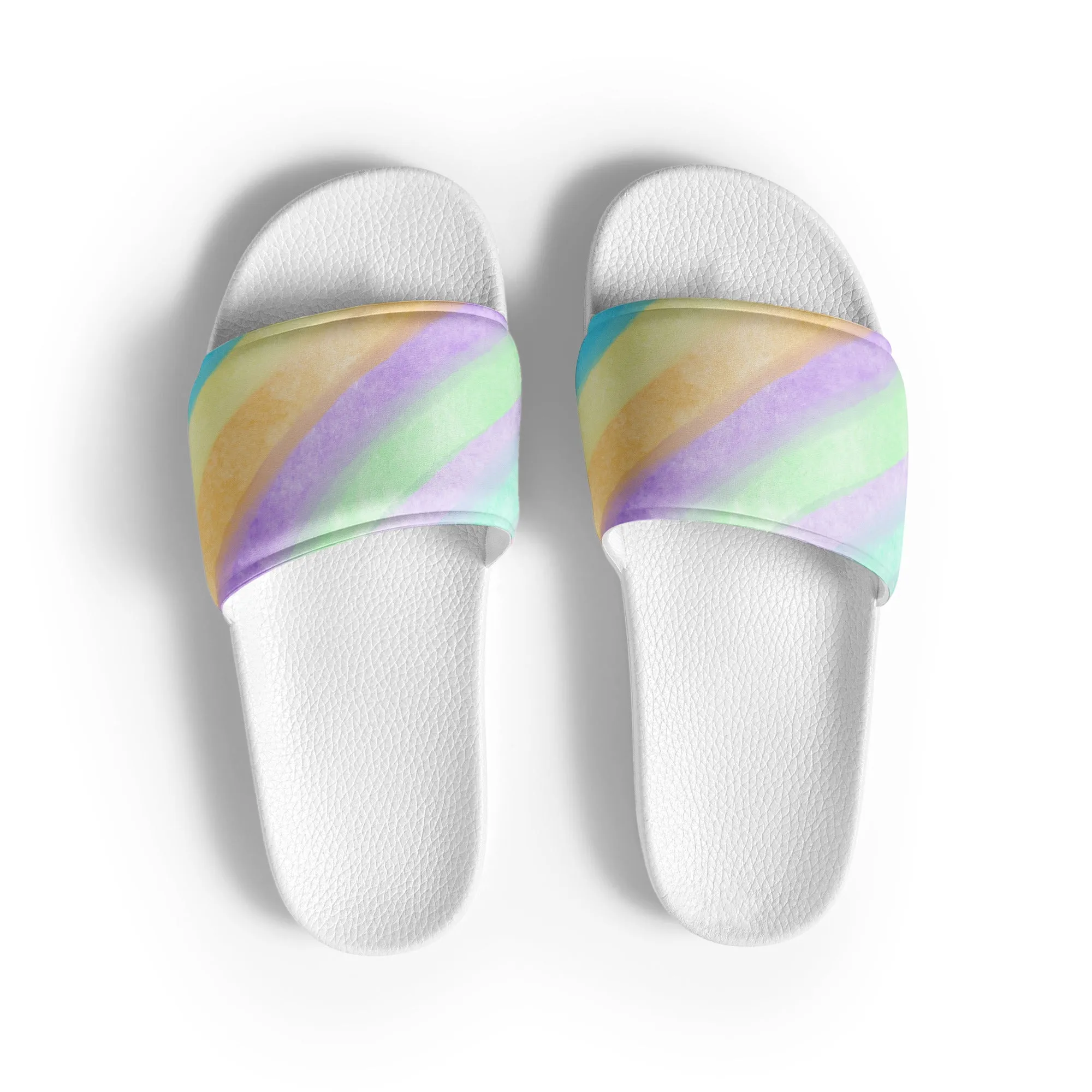 Pastel Pallets Women's slides