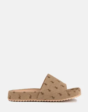 Polo Jacquard Pony Stone Pool Slide