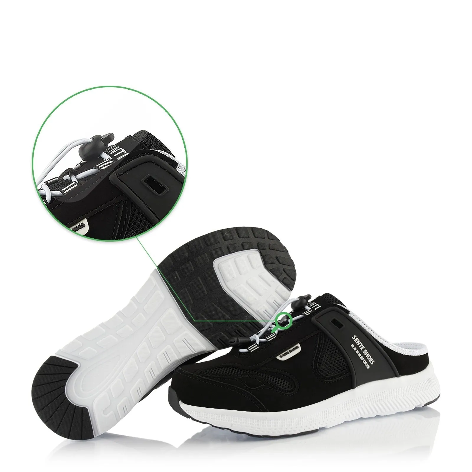 Robbie – Unisex Lightweight Slip-On Athletic Clogs with Breathable Mesh Upper and Adjustable Toggle