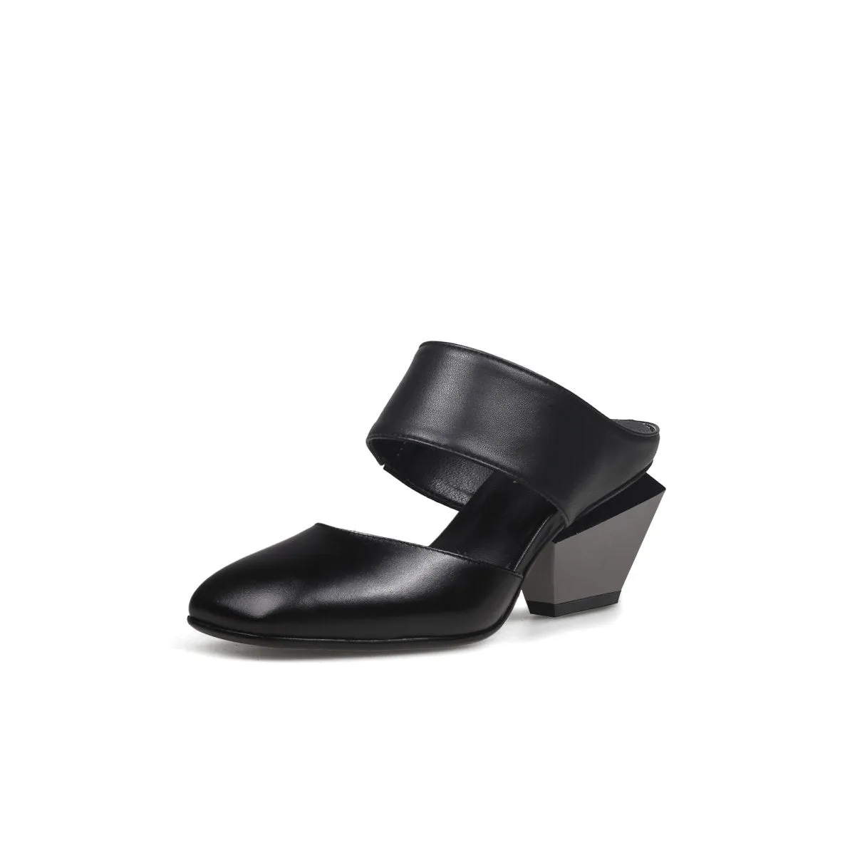 Smart Casual Ankle Strap Mules