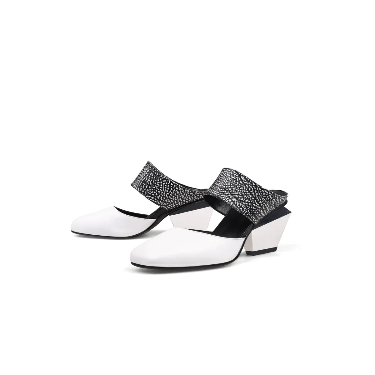 Smart Casual Ankle Strap Mules