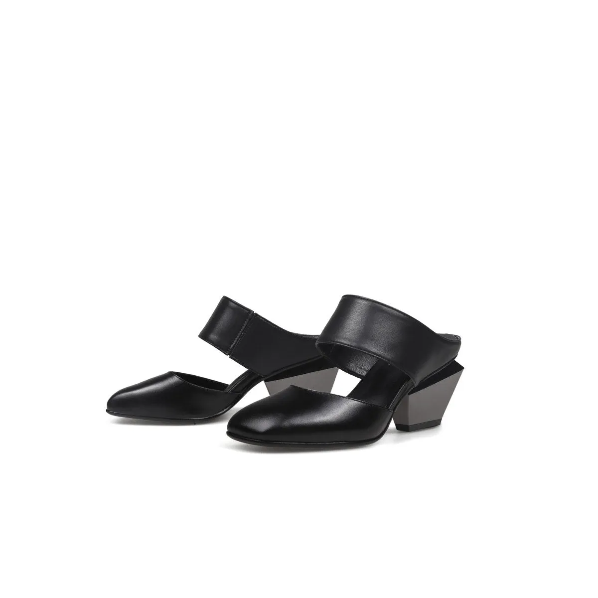 Smart Casual Ankle Strap Mules