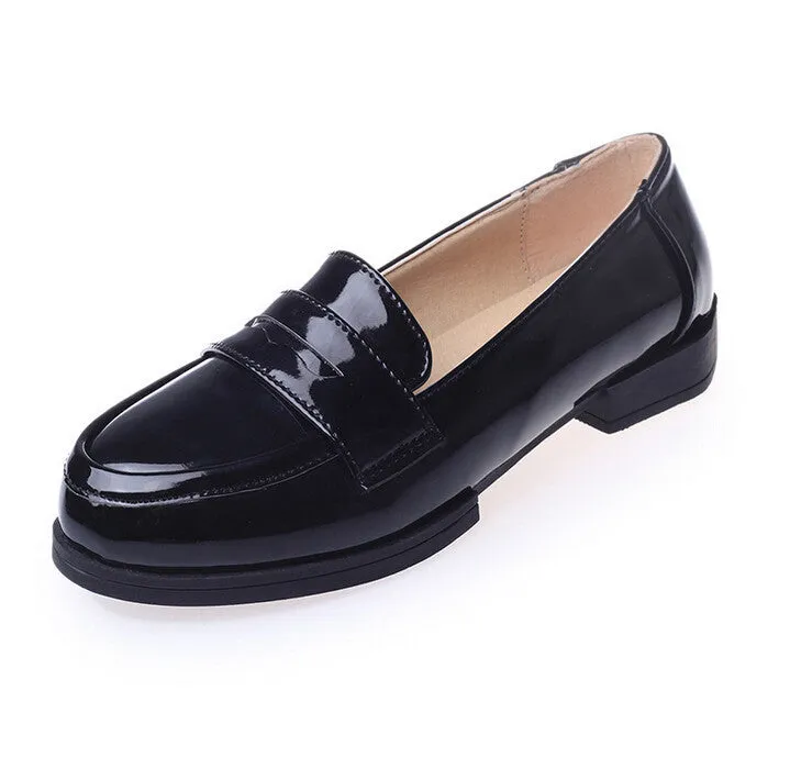 Spring Women's Round-Toe Solid Flats