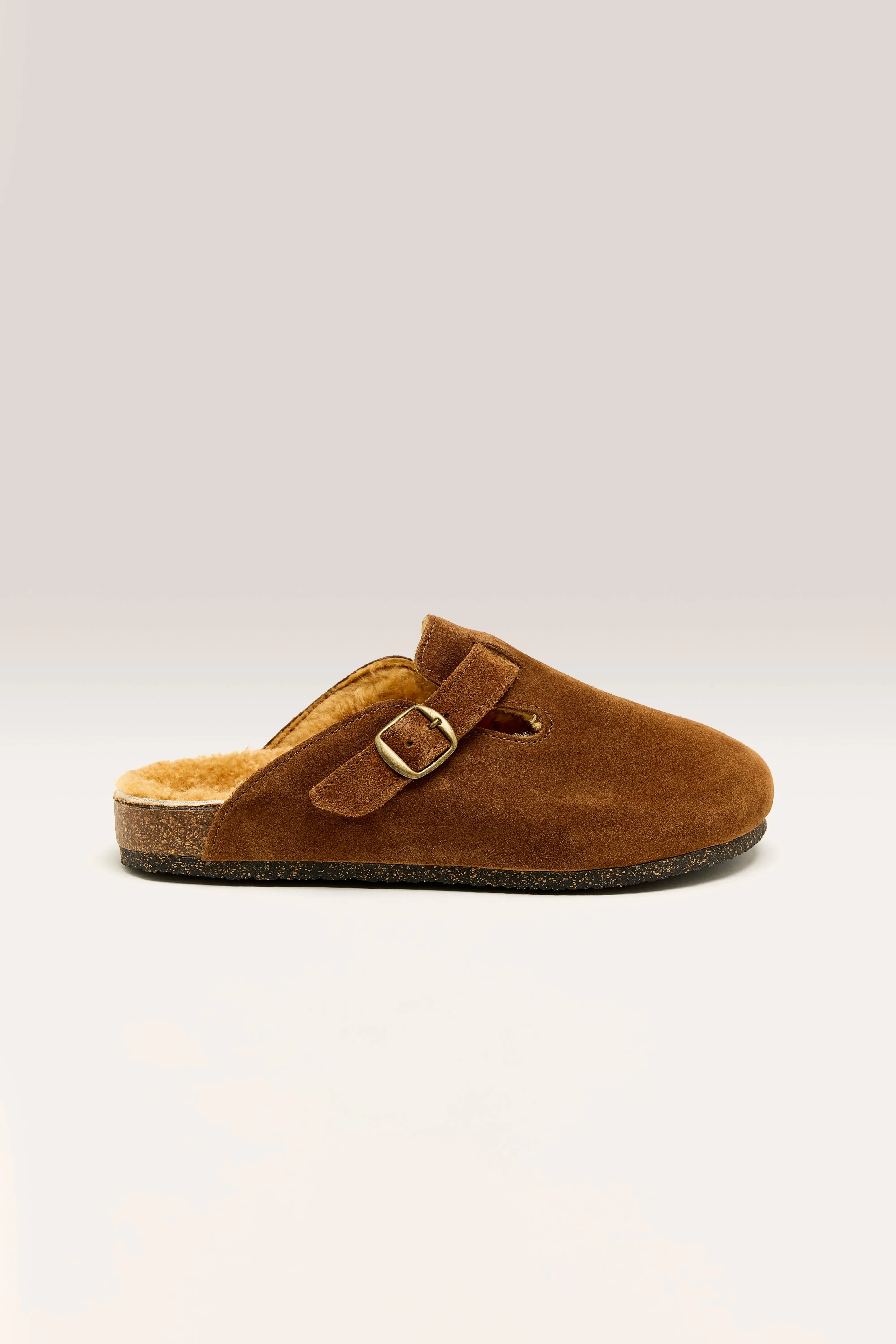 Teddy Velour Clogs (242 / W / CAMEL)