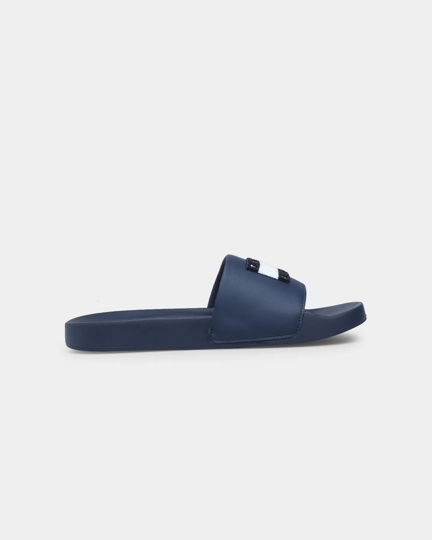 Tommy Jeans Towelling Flag Pool Slides Twilight Navy