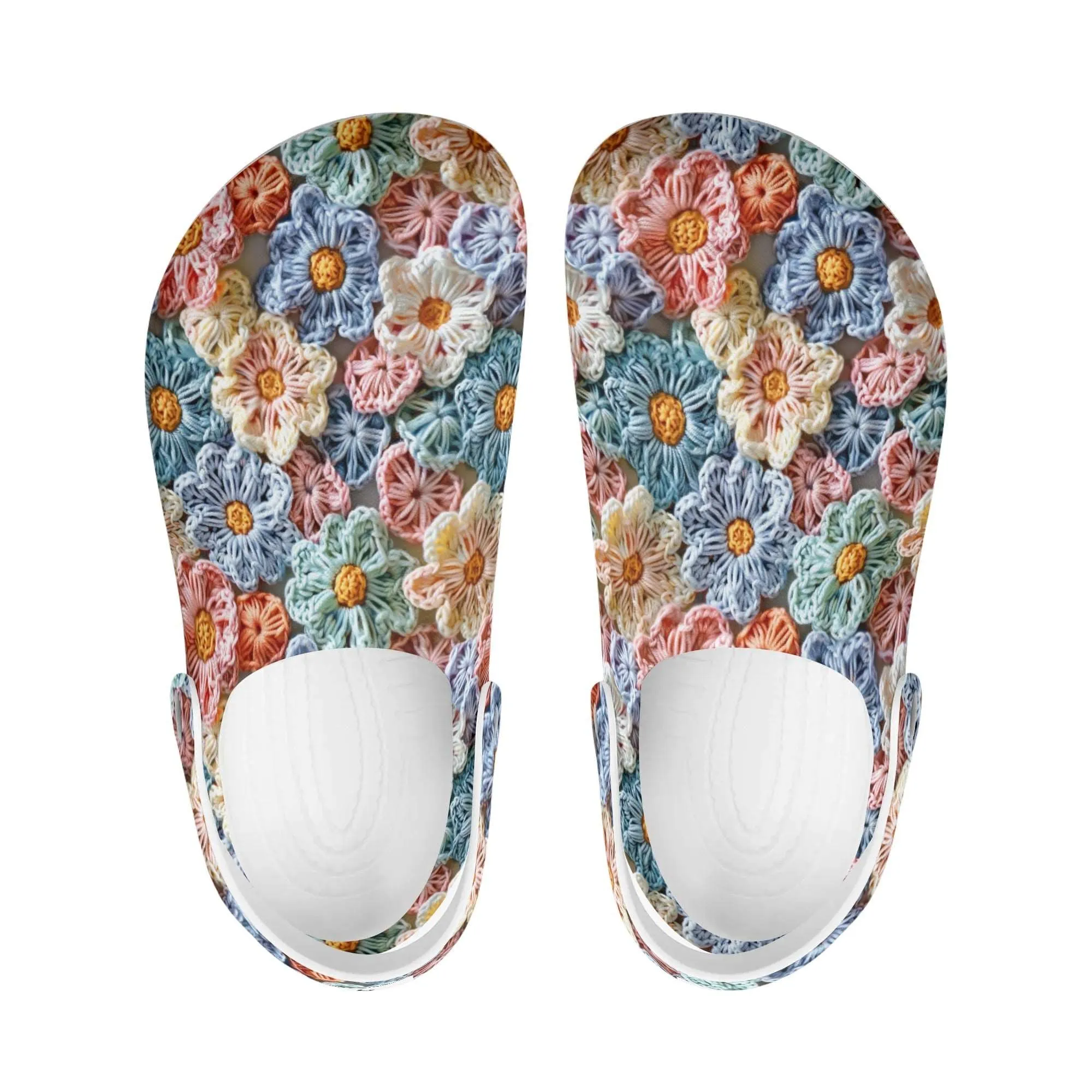 Treadz Nursing Slide On Clogs - The Posy