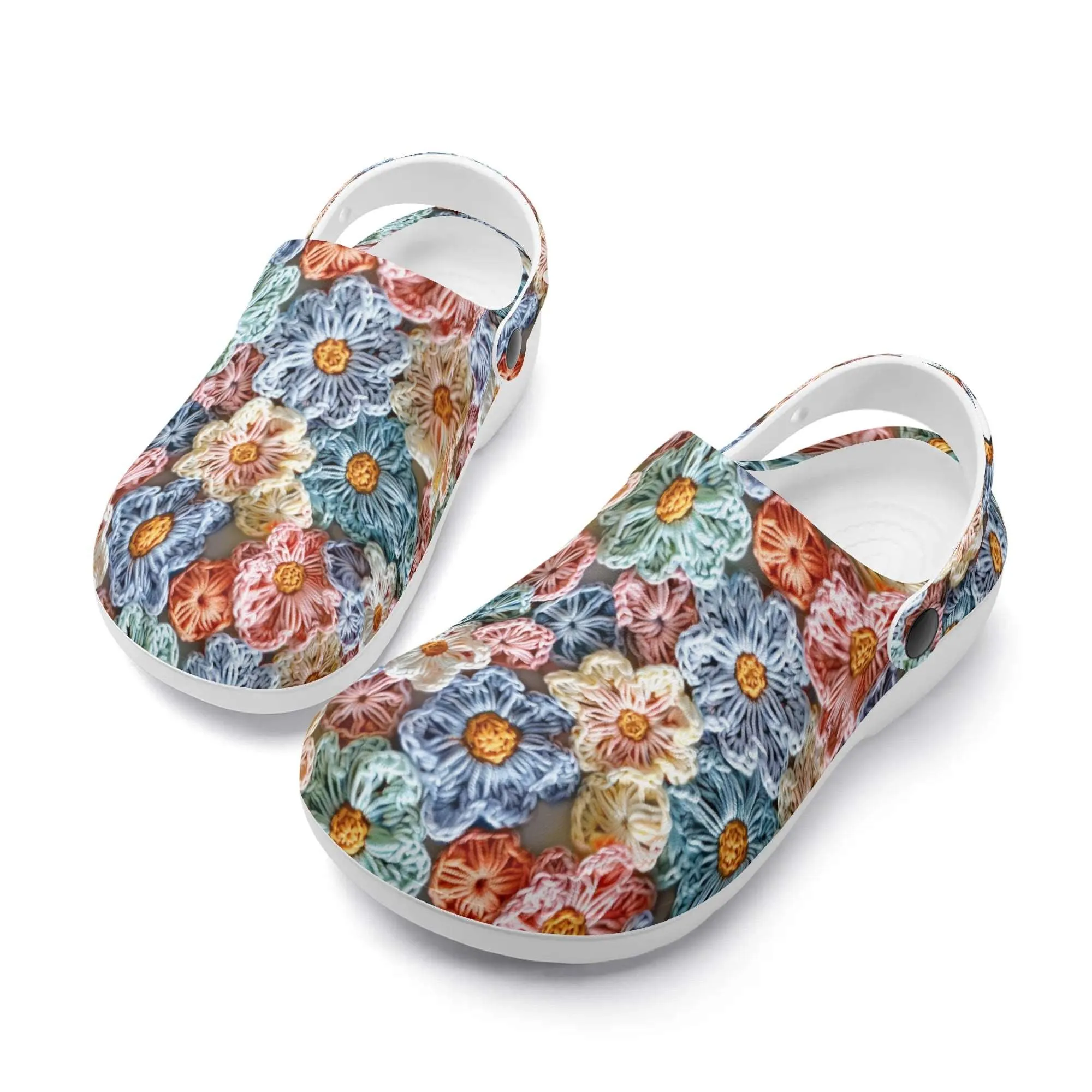 Treadz Nursing Slide On Clogs - The Posy