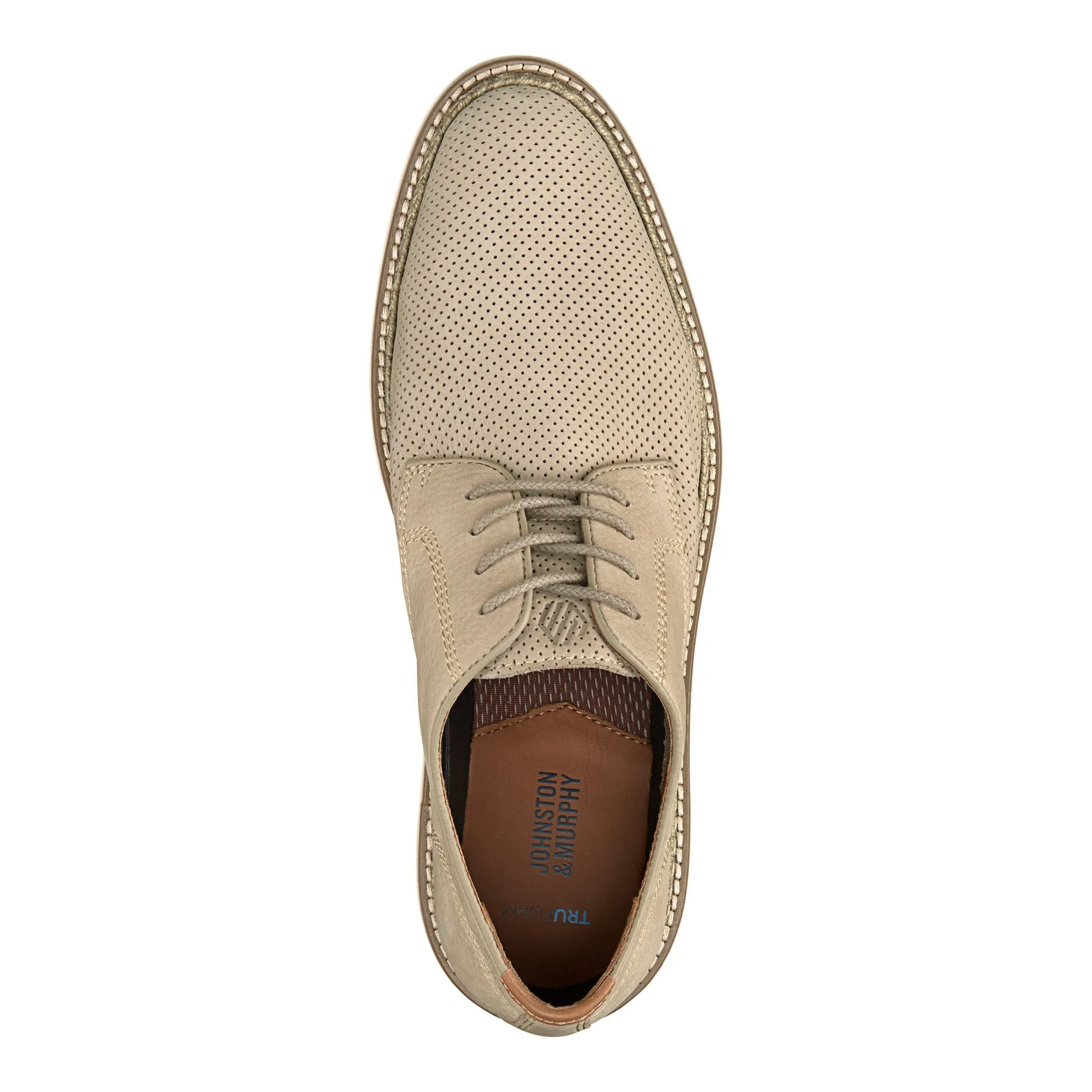 Upton Perfed Plain Toe - Mens Dress Casual Lace Up