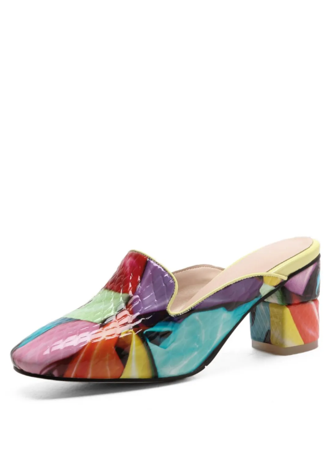 USS Shoes Selma Women's Mules With Square Heel