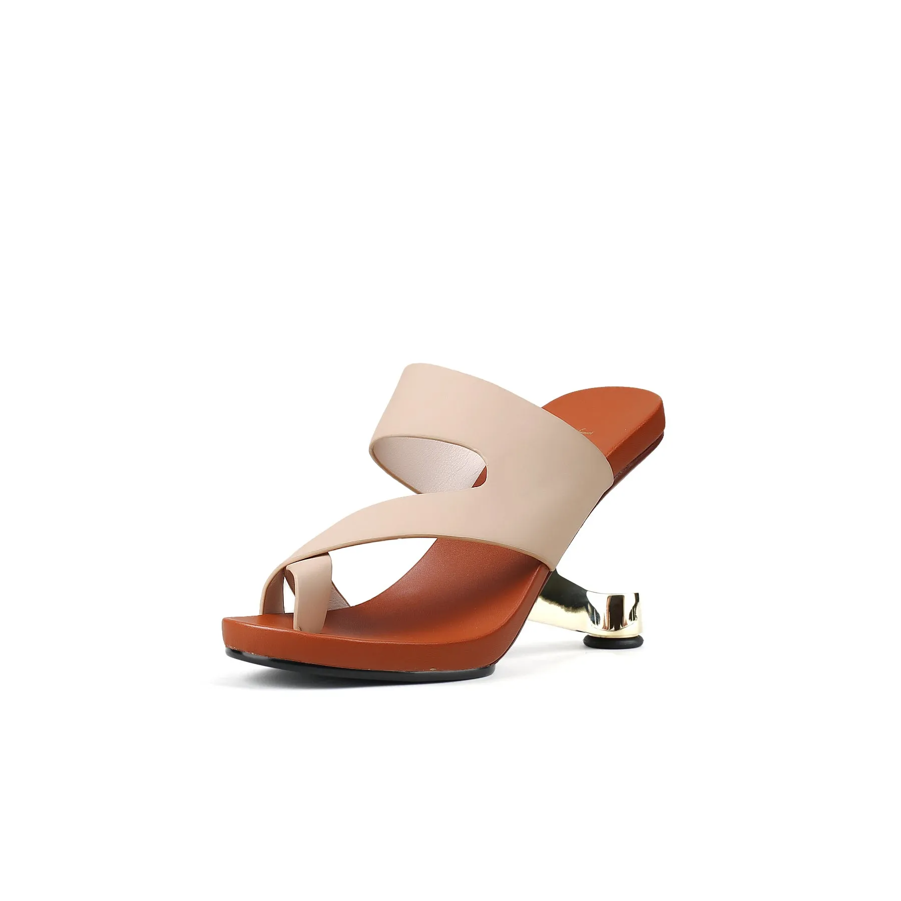 Wave Architectural Heel-Less Mules