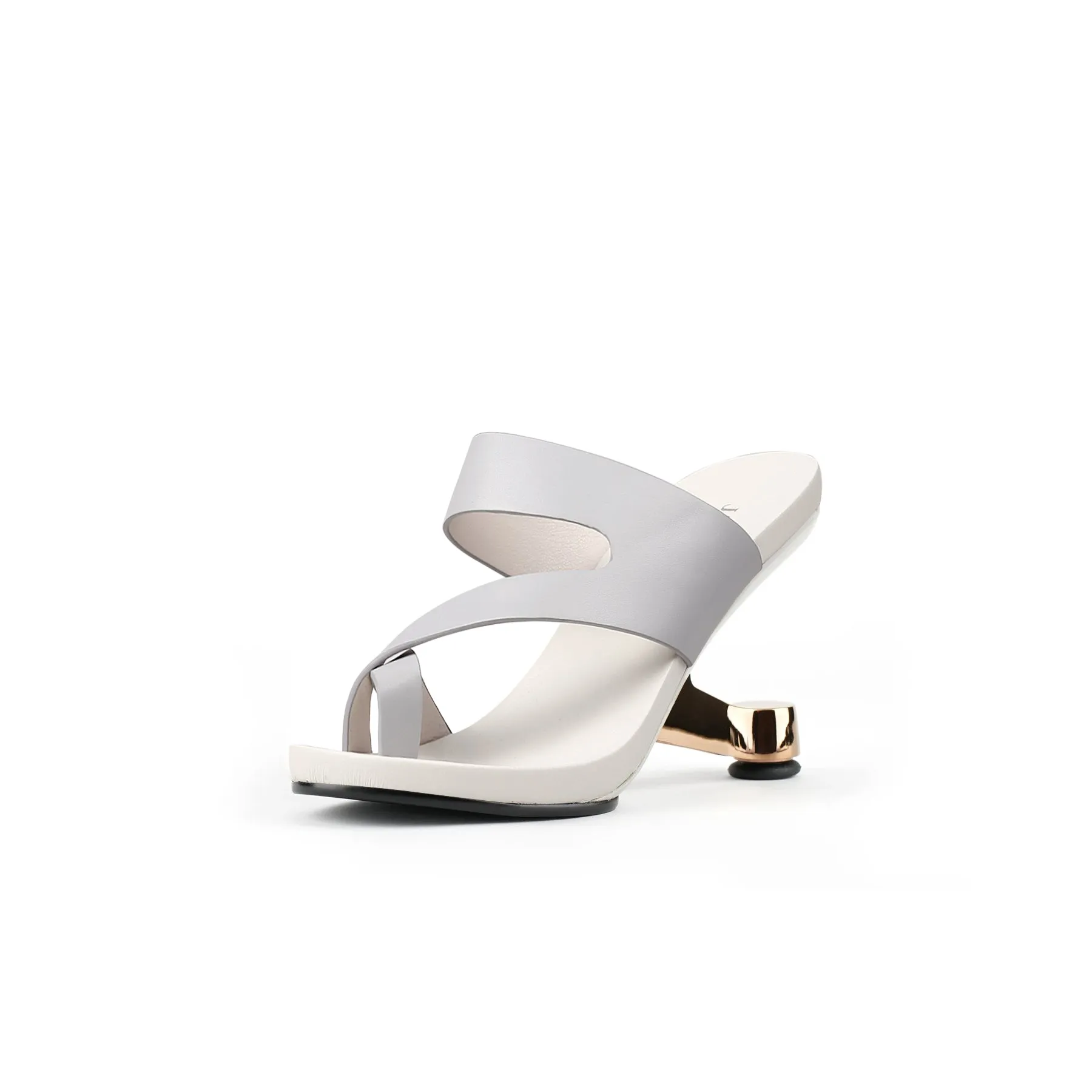 Wave Architectural Heel-Less Mules