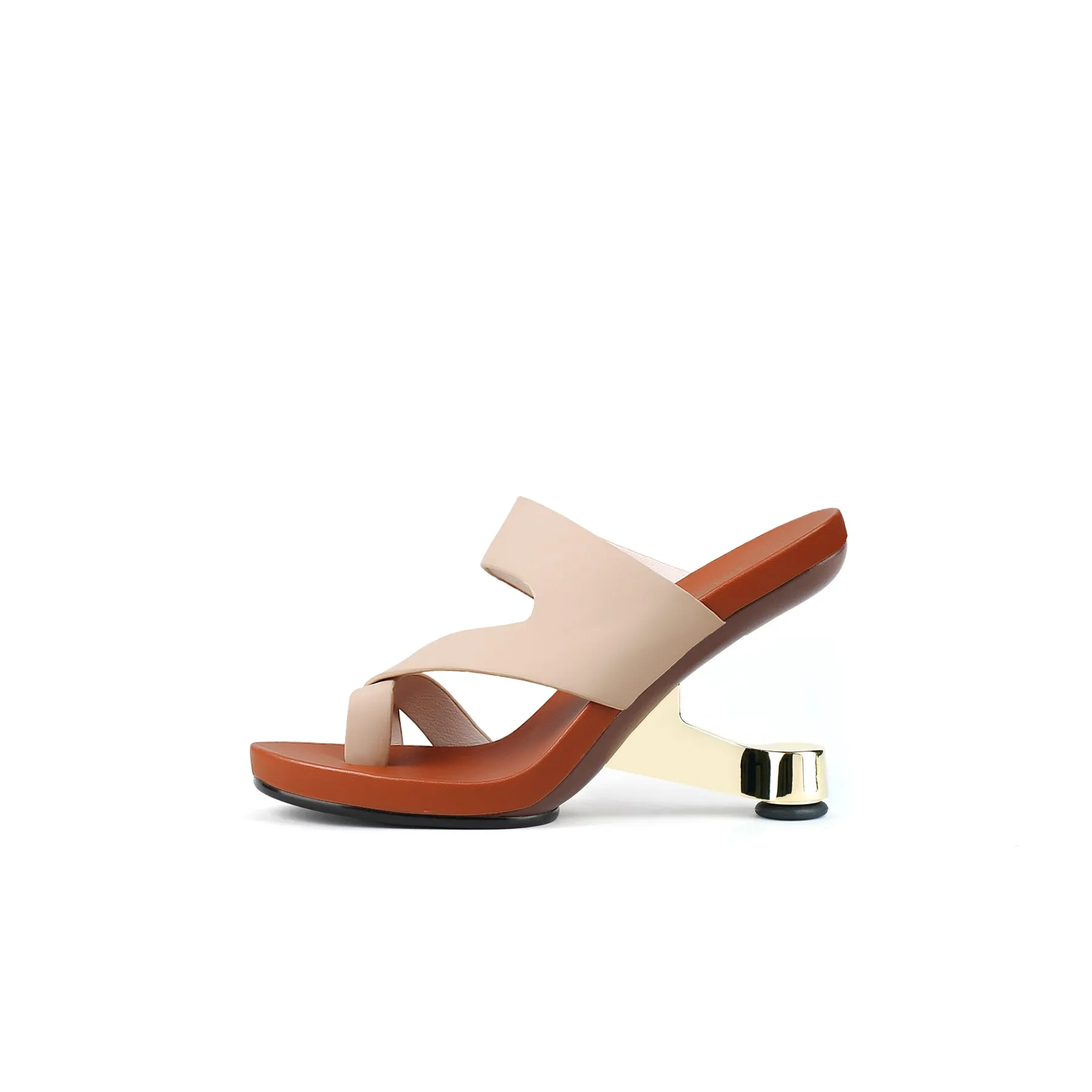 Wave Architectural Heel-Less Mules