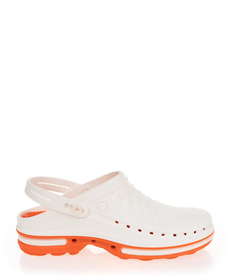 Wock Clog 01 Orange & White