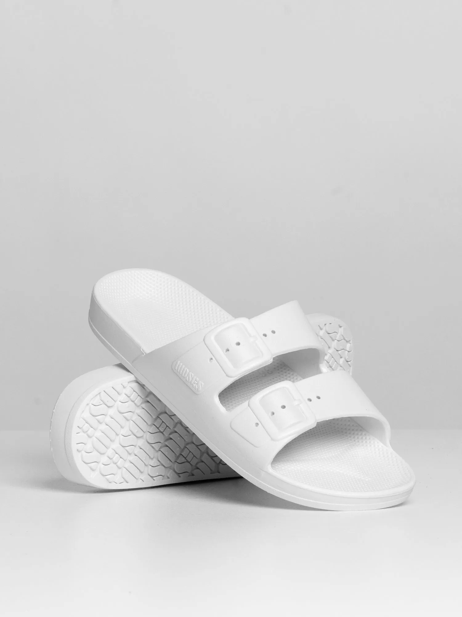 WOMENS FREEDOM MOSES FREEDOM WHITE SANDAL - CLEARANCE